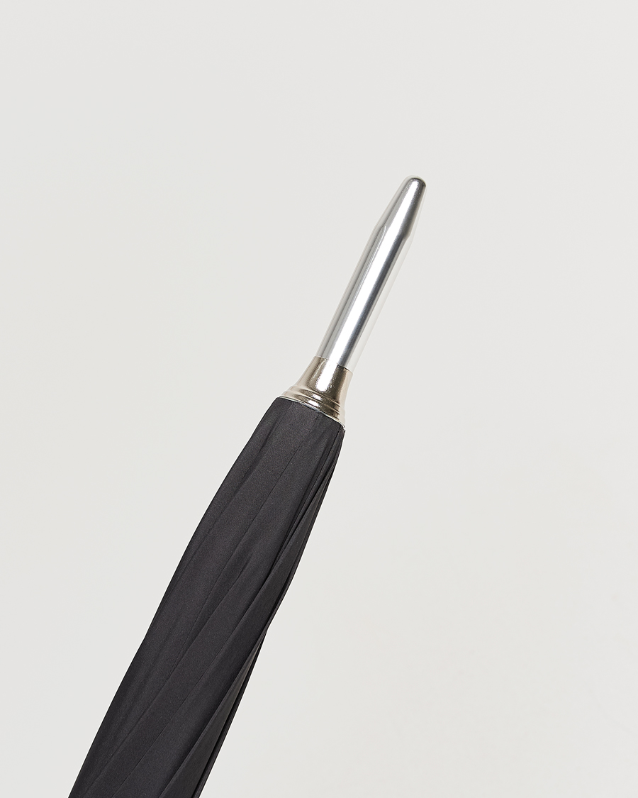 Mies | Sateenvarjot | Fox Umbrellas | Chestnut Straight Umbrella Black