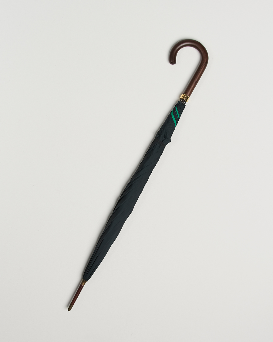 Mies | Sateenvarjot | Fox Umbrellas | Hardwood Umbrella Black/Green