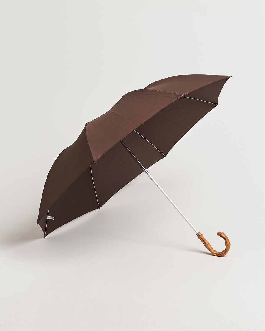 Mies | Fox Umbrellas Telescopic Umbrella Brown | Fox Umbrellas | Telescopic Umbrella Brown