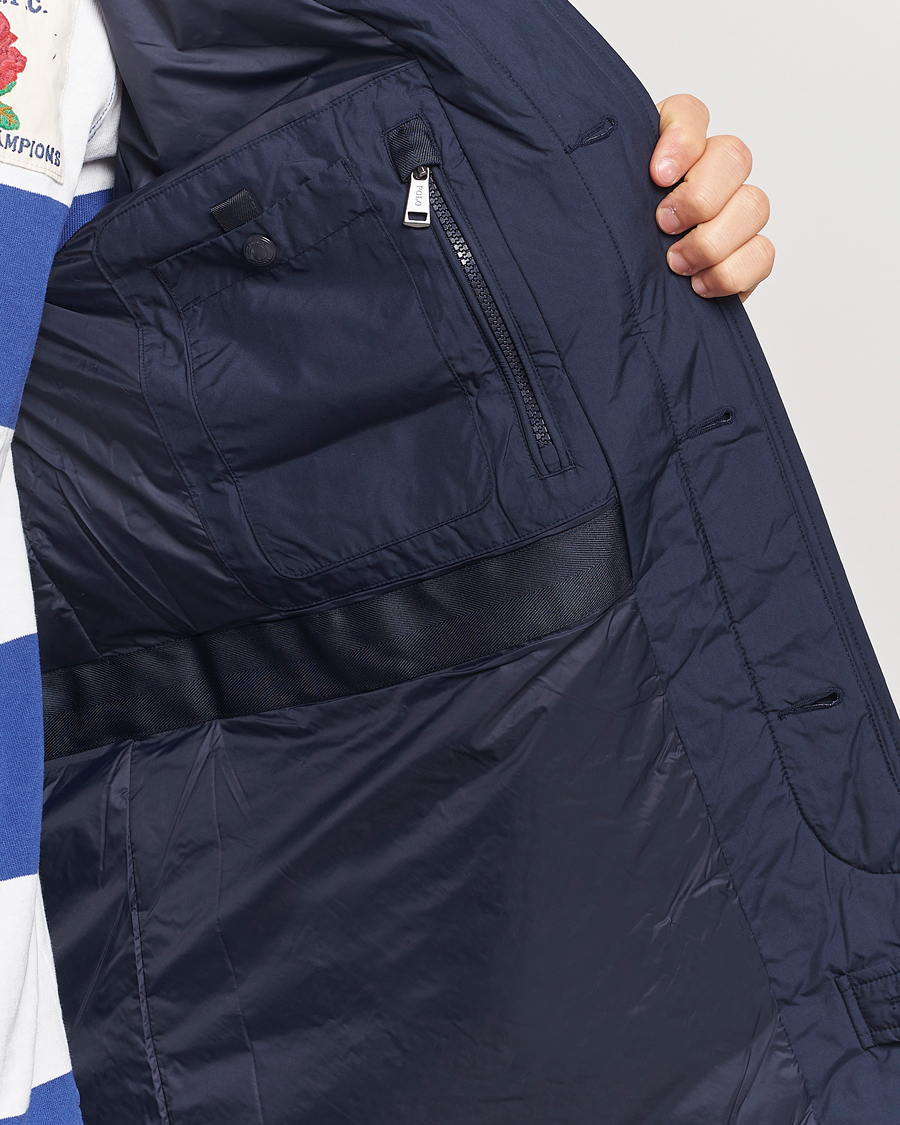 Mies | Takit | Polo Ralph Lauren | Packable Walking Coat Collection Navy