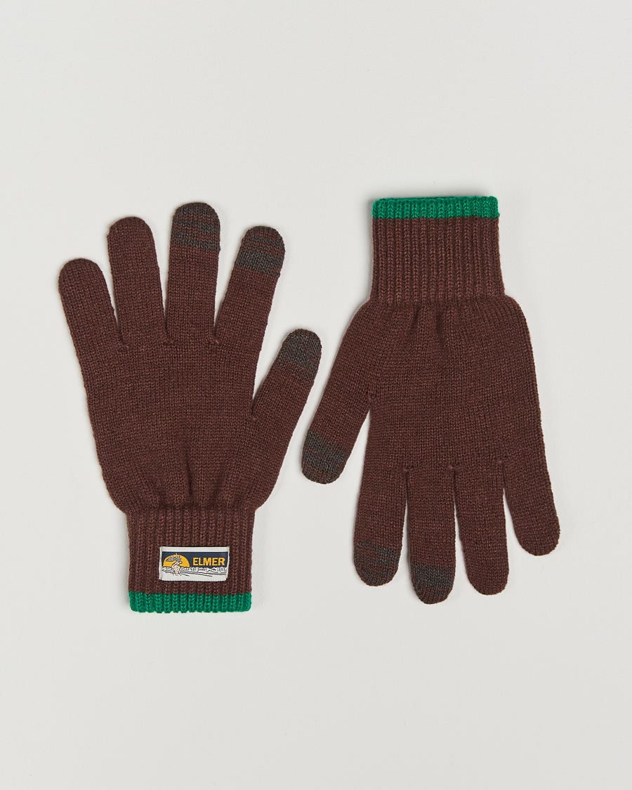 Mies | Elmer by Swany Knitted Glove Rosewood | Elmer by Swany | Knitted Glove Rosewood