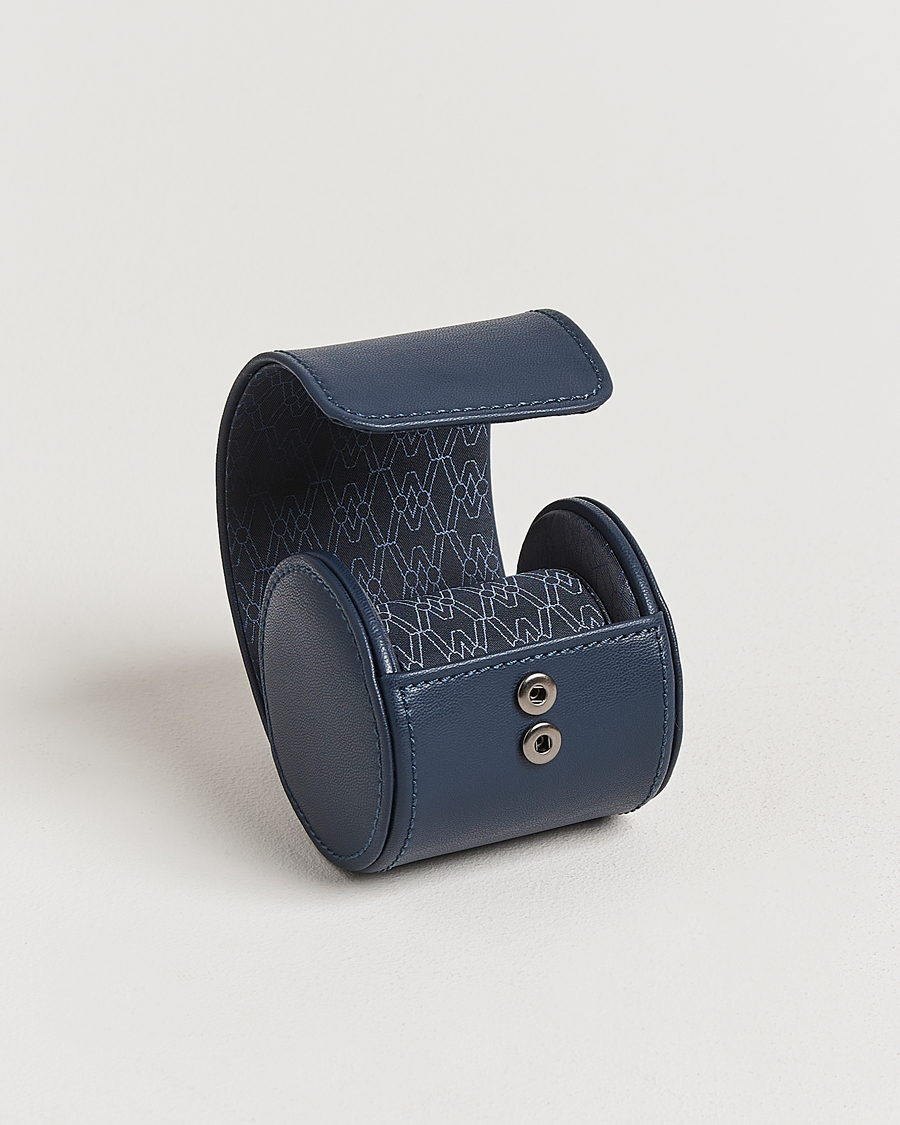 Mies | Kello- ja korurasiat | WOLF | Single Watch Roll Earth Midnight Blue