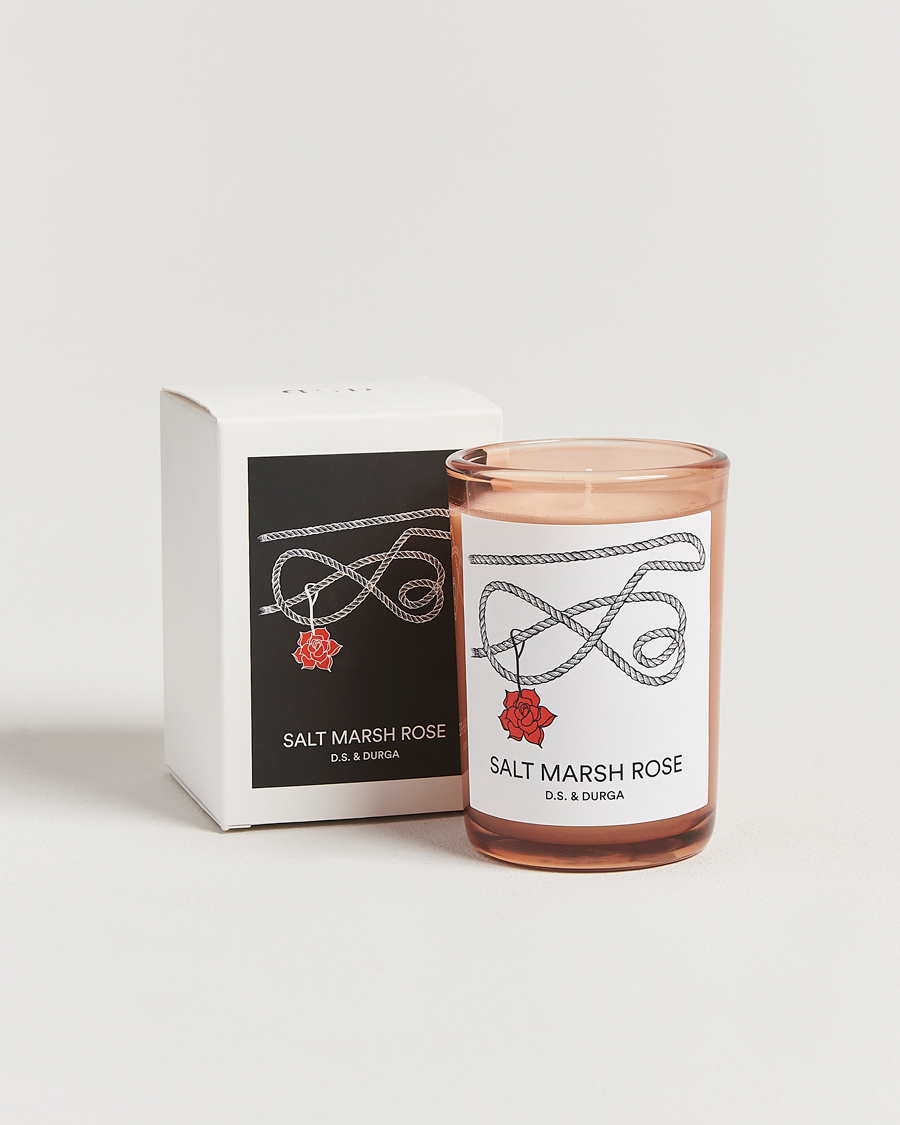 Mies | Tuoksukynttilät | D.S. & Durga | Salt March Rose Scented Candle 200g