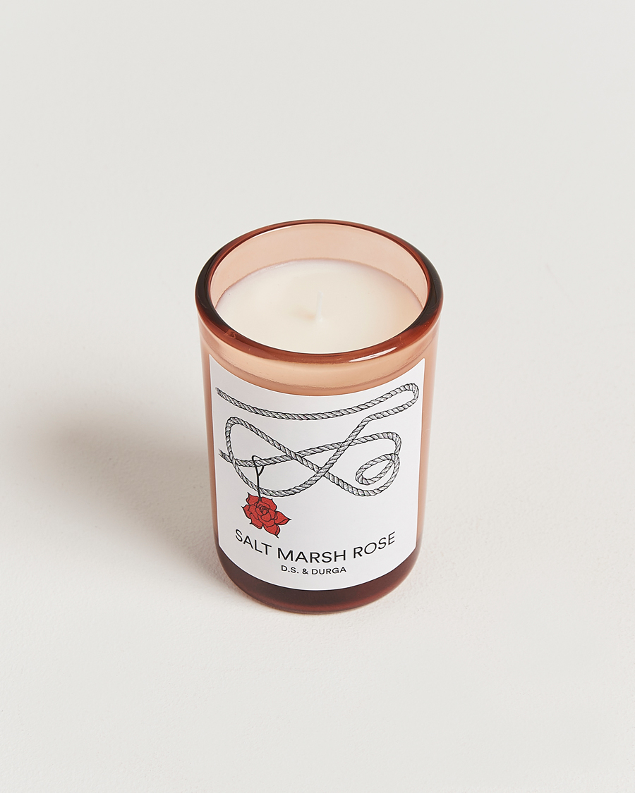Mies | Tuoksukynttilät | D.S. & Durga | Salt March Rose Scented Candle 200g