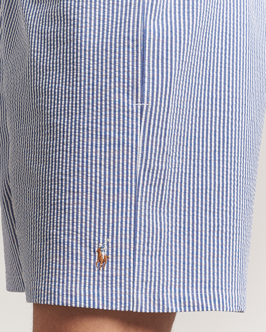 Mies | Uimahousut | Polo Ralph Lauren | Traveler Mid Trunk Seersucker Cruise Royal