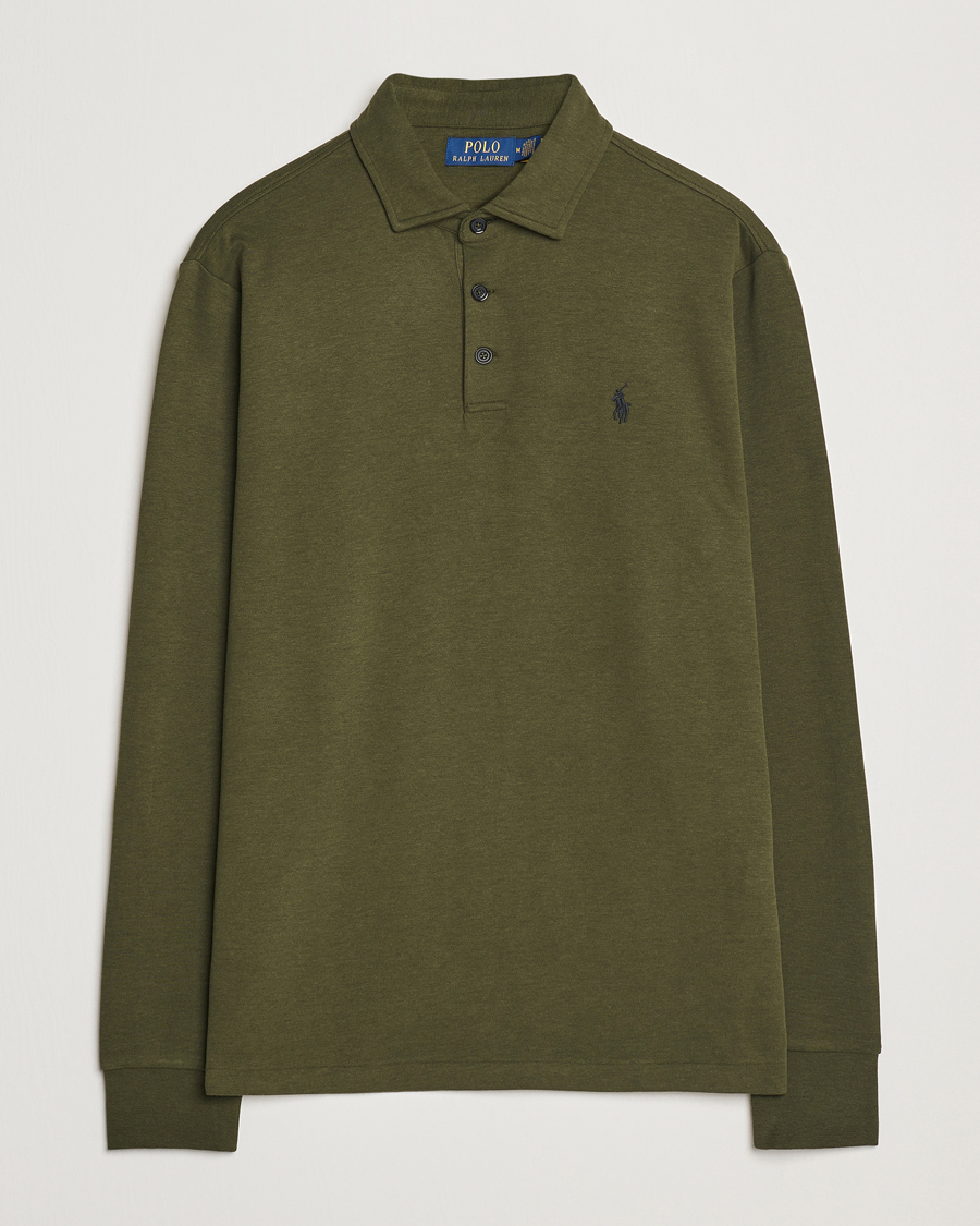 Mies | Puserot | Polo Ralph Lauren | Double Knit Long Sleeve Polo Armadillo
