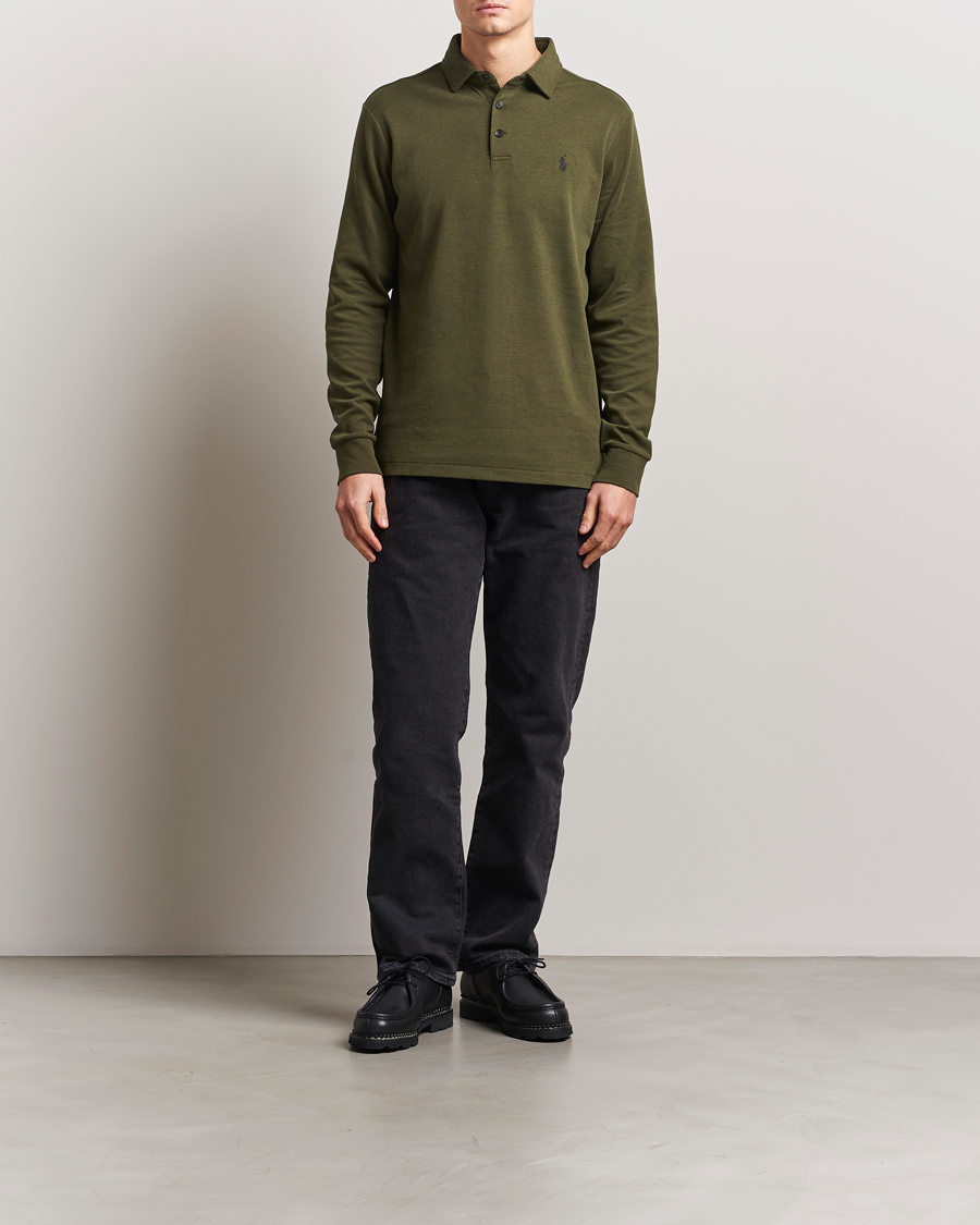 Mies | Puserot | Polo Ralph Lauren | Double Knit Long Sleeve Polo Armadillo