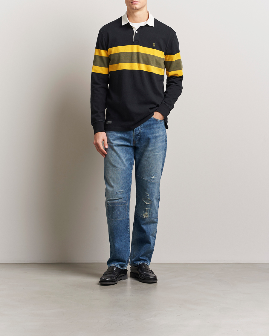 Mies | Puserot | Polo Ralph Lauren | Rugby Jersey Polo Black Multi