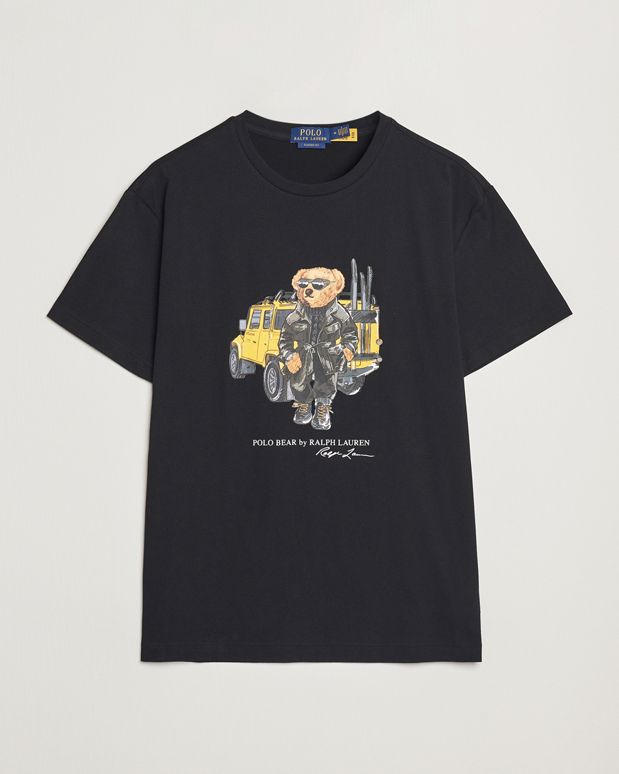 Mies | T-paidat | Polo Ralph Lauren | Printed Bear Crew Neck T-Shirt Polo Black