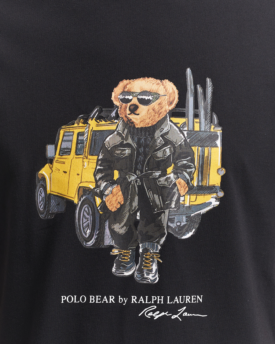 Mies | T-paidat | Polo Ralph Lauren | Printed Bear Crew Neck T-Shirt Polo Black