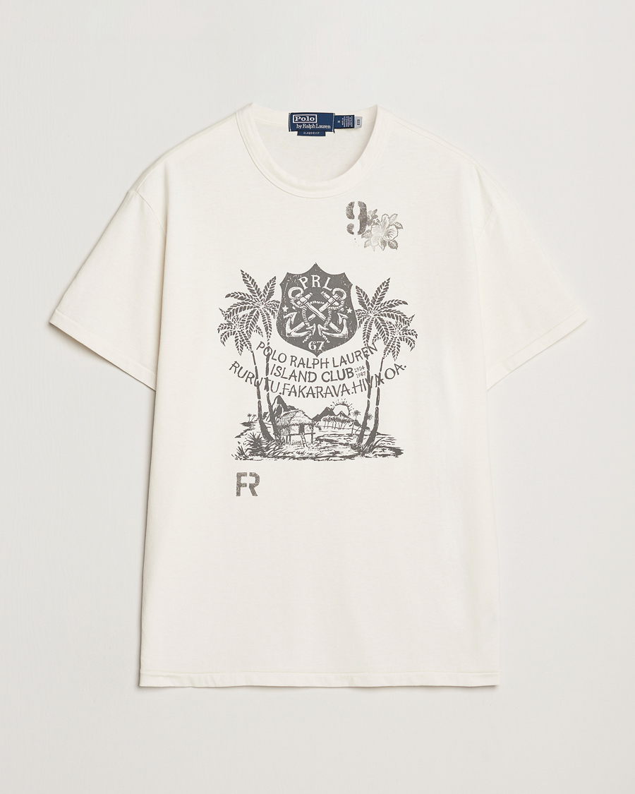 Mies | T-paidat | Polo Ralph Lauren | Printed Crew Neck T-Shirt Nevis