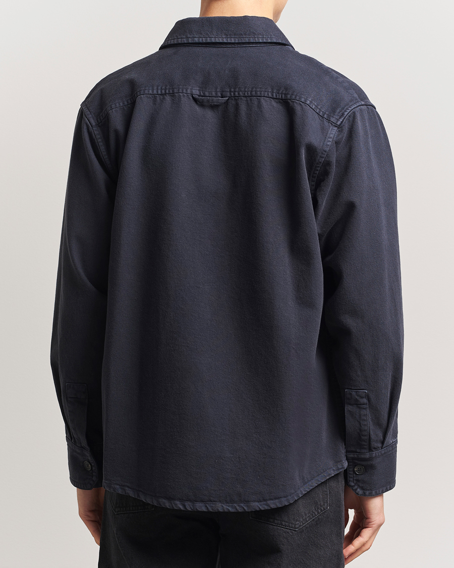 Mies | Kauluspaidat | A.P.C. | Basile Denim Overshirt Dark Navy
