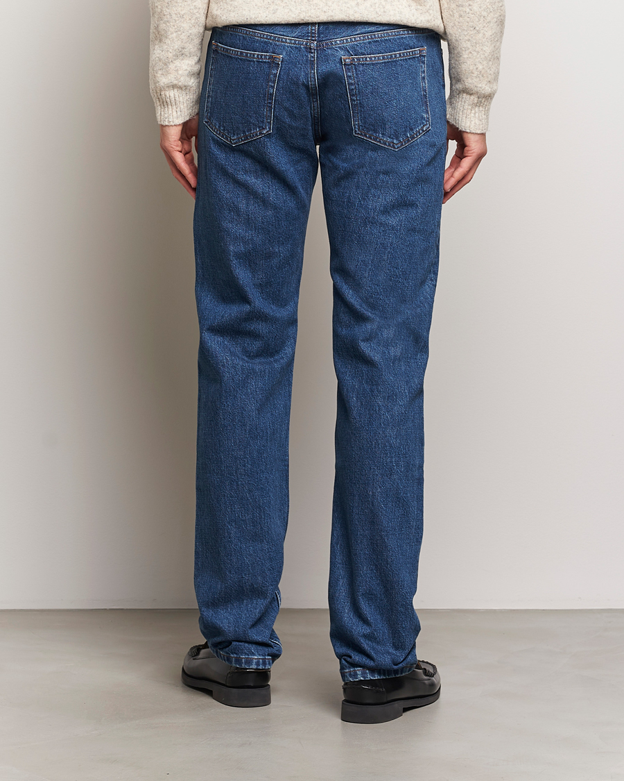Mies | Housut | A.P.C. | New Standard Jeans Washed Indigo