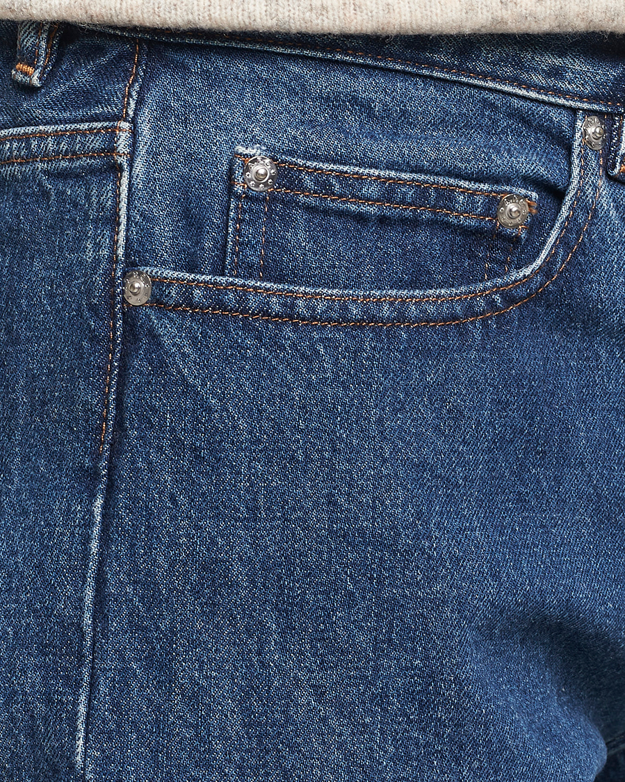 Mies | Housut | A.P.C. | New Standard Jeans Washed Indigo