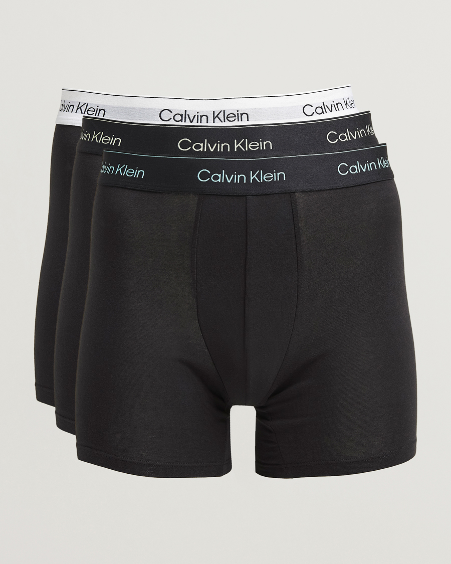 Mies | Alusvaatteet | Calvin Klein | 3-Pack Icon Cotton Stretch Boxer Brief Black