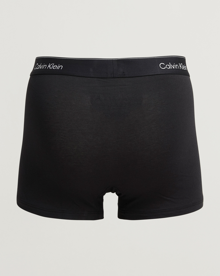 Mies | Alusvaatteet | Calvin Klein | 3-Pack Icon Cotton Stretch Relaxed Trunk Black