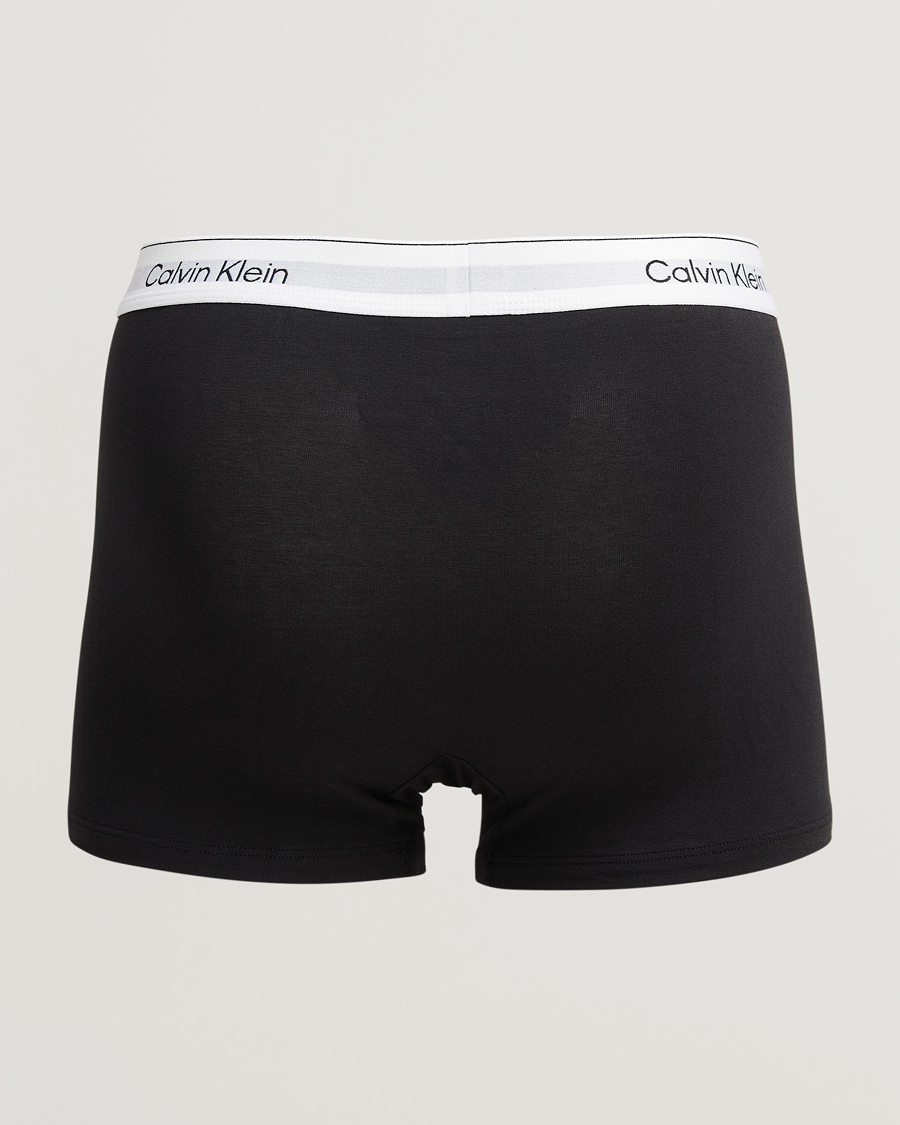 Mies | Alusvaatteet | Calvin Klein | 3-Pack Icon Cotton Stretch Relaxed Trunk Black
