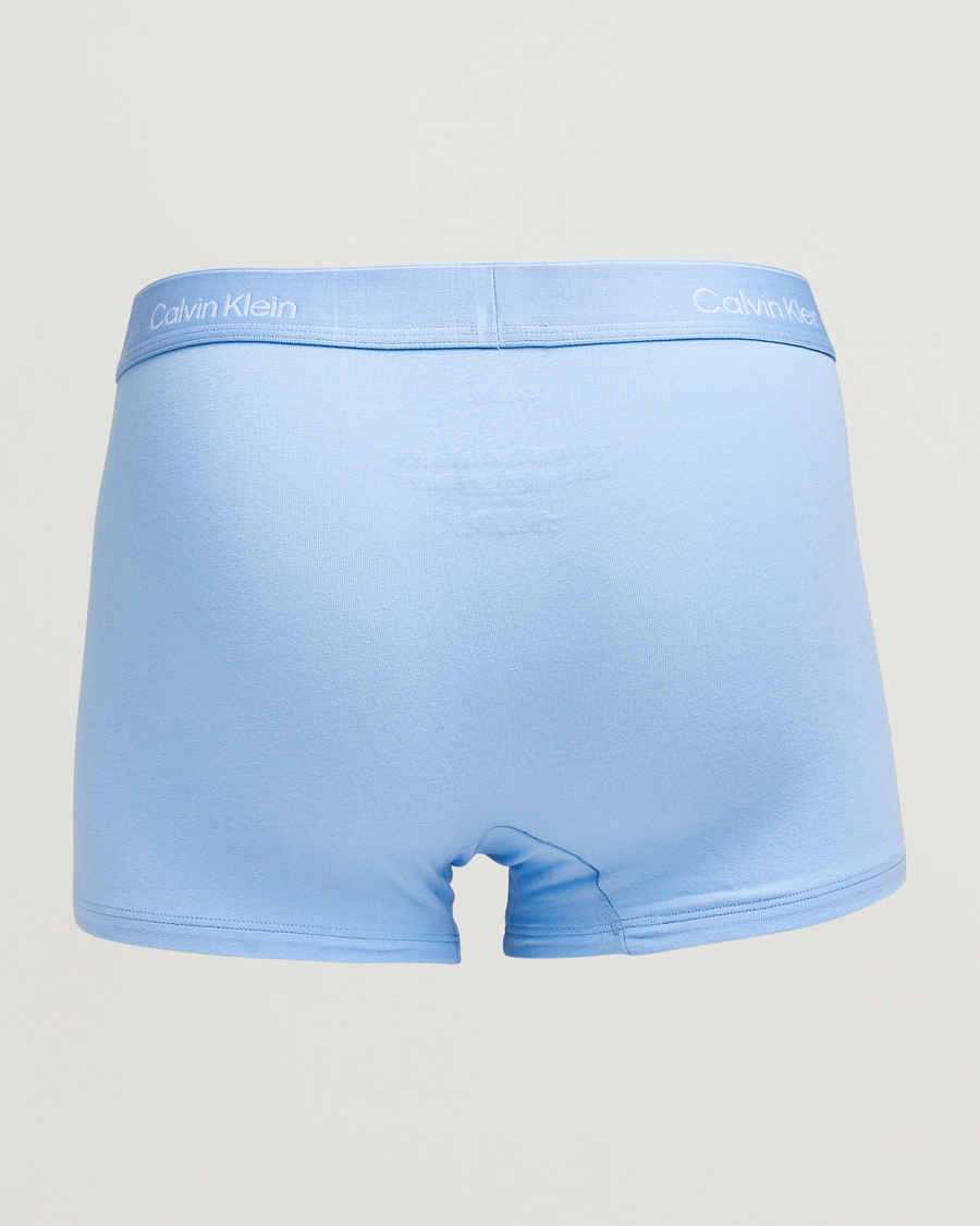Mies | Alusvaatteet | Calvin Klein | 3-Pack Icon Cotton Stretch Trunk Black/Blue/Green