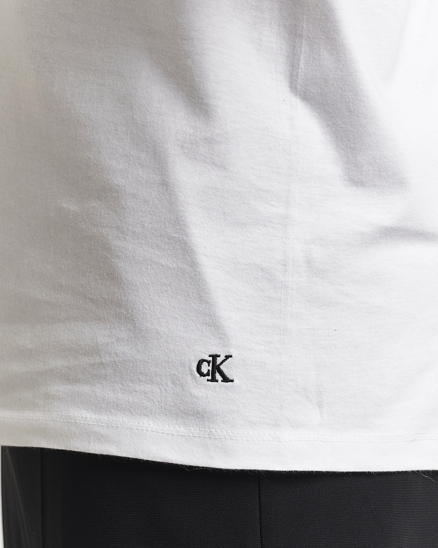 Mies | T-paidat | Calvin Klein | 3-Pack Cotton Crew Neck T-Shirt White