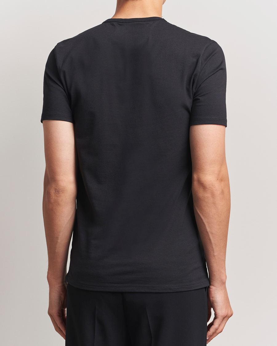 Mies | T-paidat | Calvin Klein | 3-Pack Cotton Stretch Crew Neck T-Shirt Black