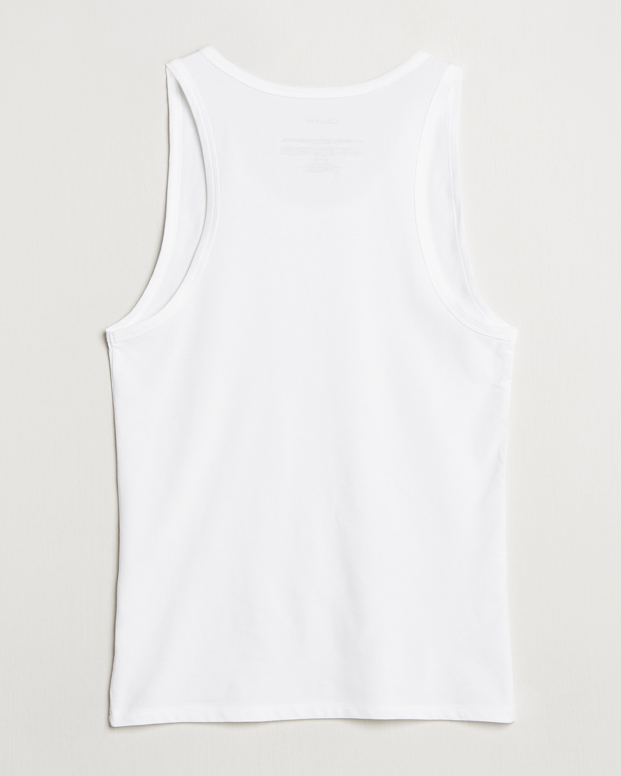 Mies | T-paidat | Calvin Klein | 3-Pack Cotton Tank Top White