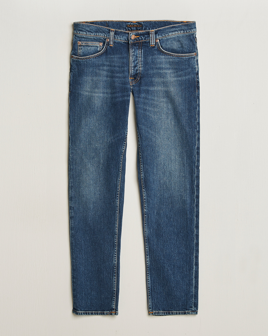 Mies | Housut | Nudie Jeans | Solid Ollie Jeans Wild Blue