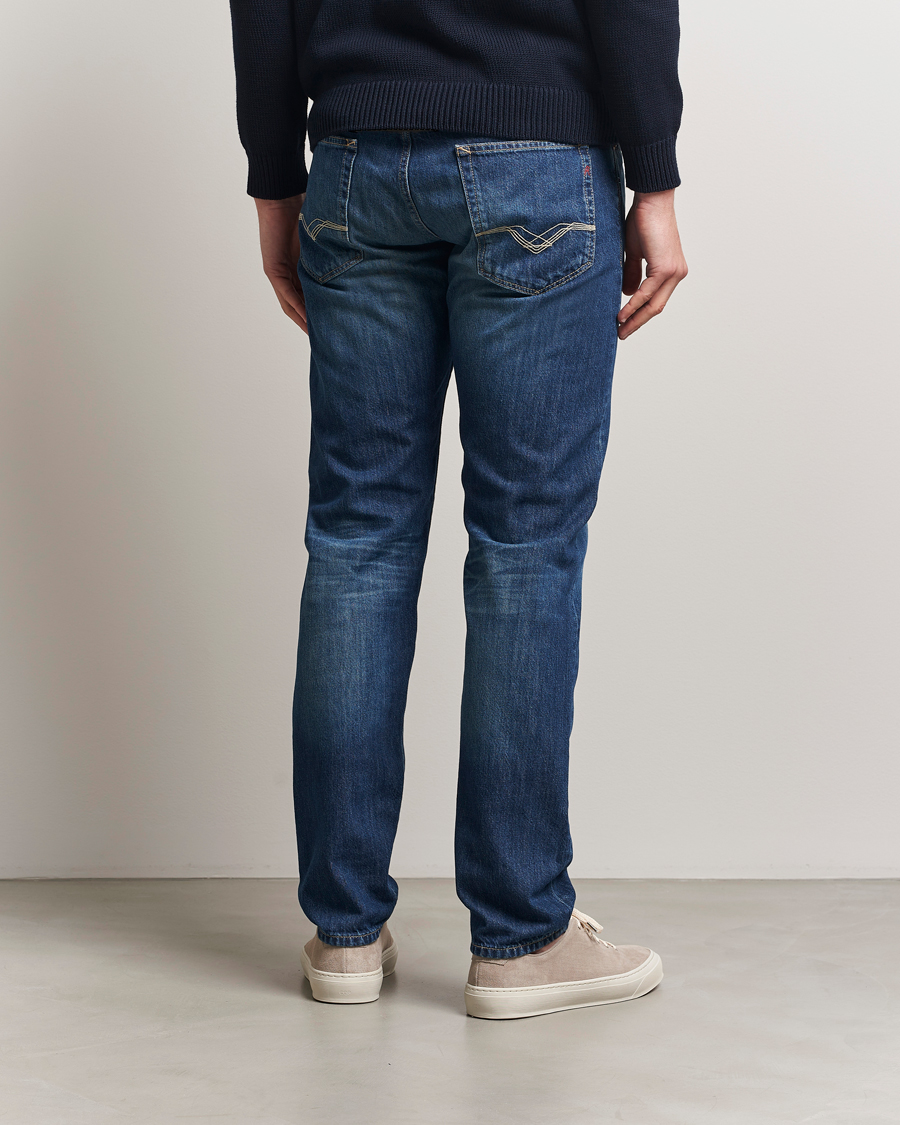 Mies | Farkut | Replay | Neaal Slim Fit Jeans Dark Blue