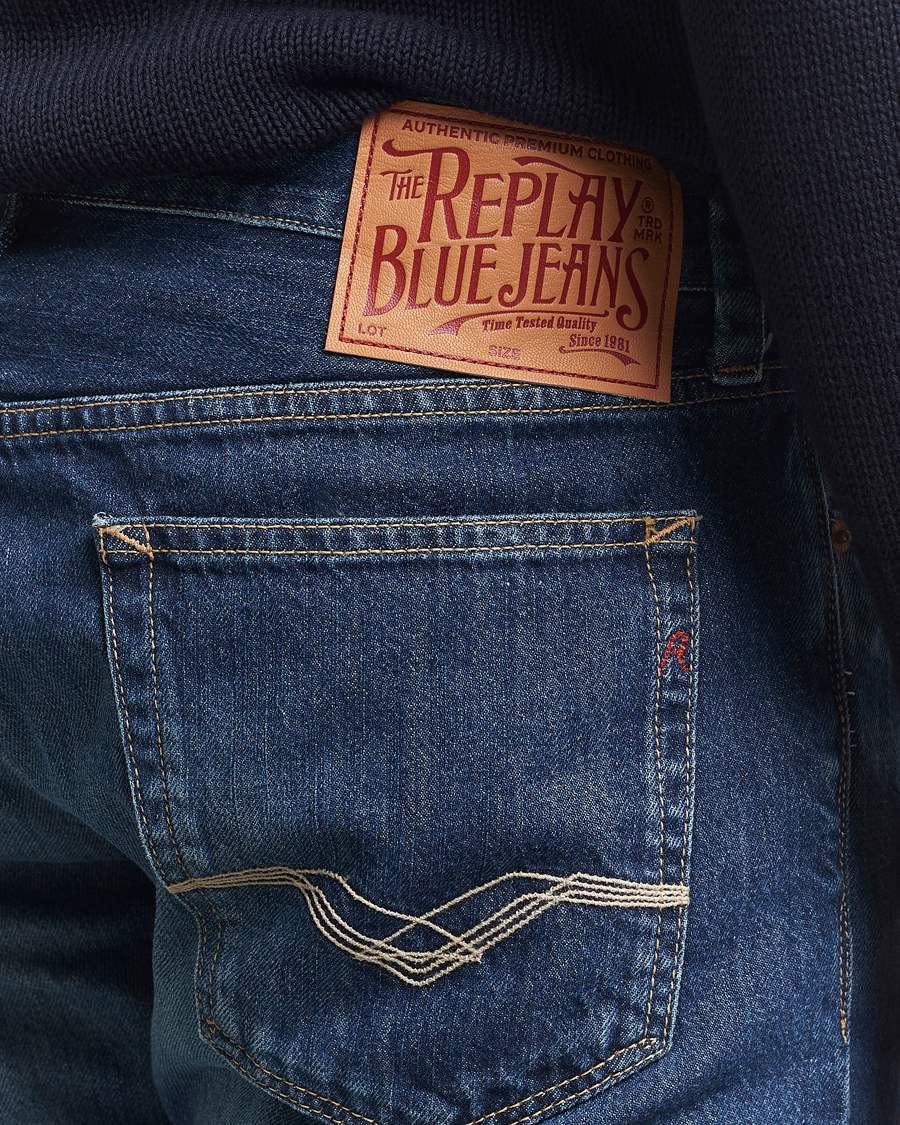 Mies | Farkut | Replay | Neaal Slim Fit Jeans Dark Blue