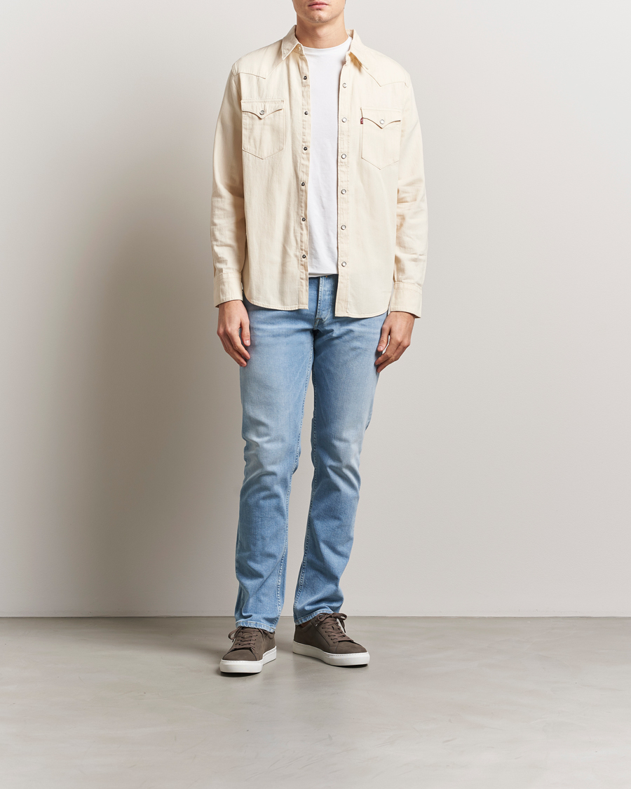 Mies | Farkut | Replay | Grover Straight Fit Stretch Jeans Light Blue