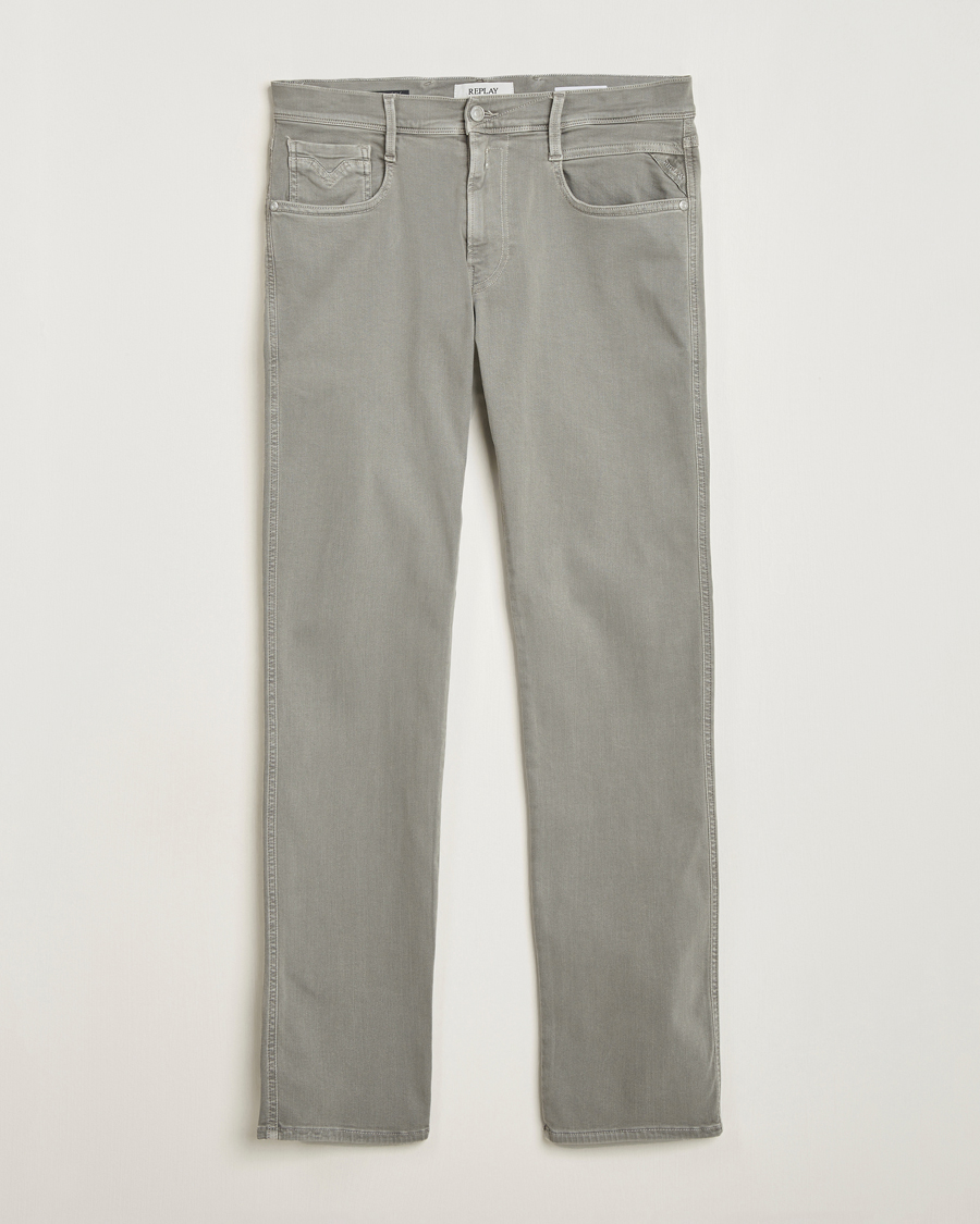 Mies | Housut | Replay | Anbass Hyperflex X.Lite 5-Pocket Pants Dim Grey