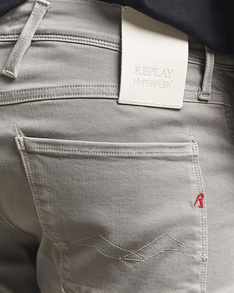 Mies | Housut | Replay | Anbass Hyperflex X.Lite 5-Pocket Pants Dim Grey