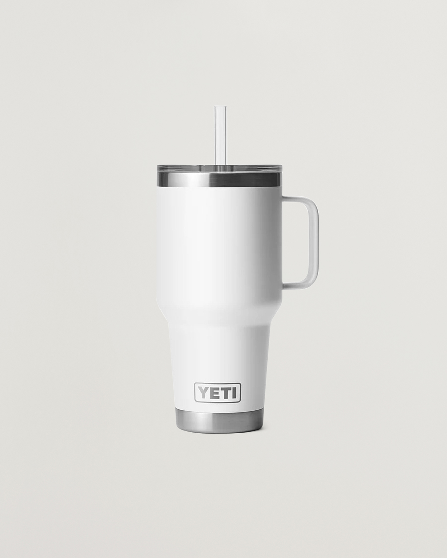 Mies | Outdoor living | YETI | Rambler 35 Oz Straw Mug White