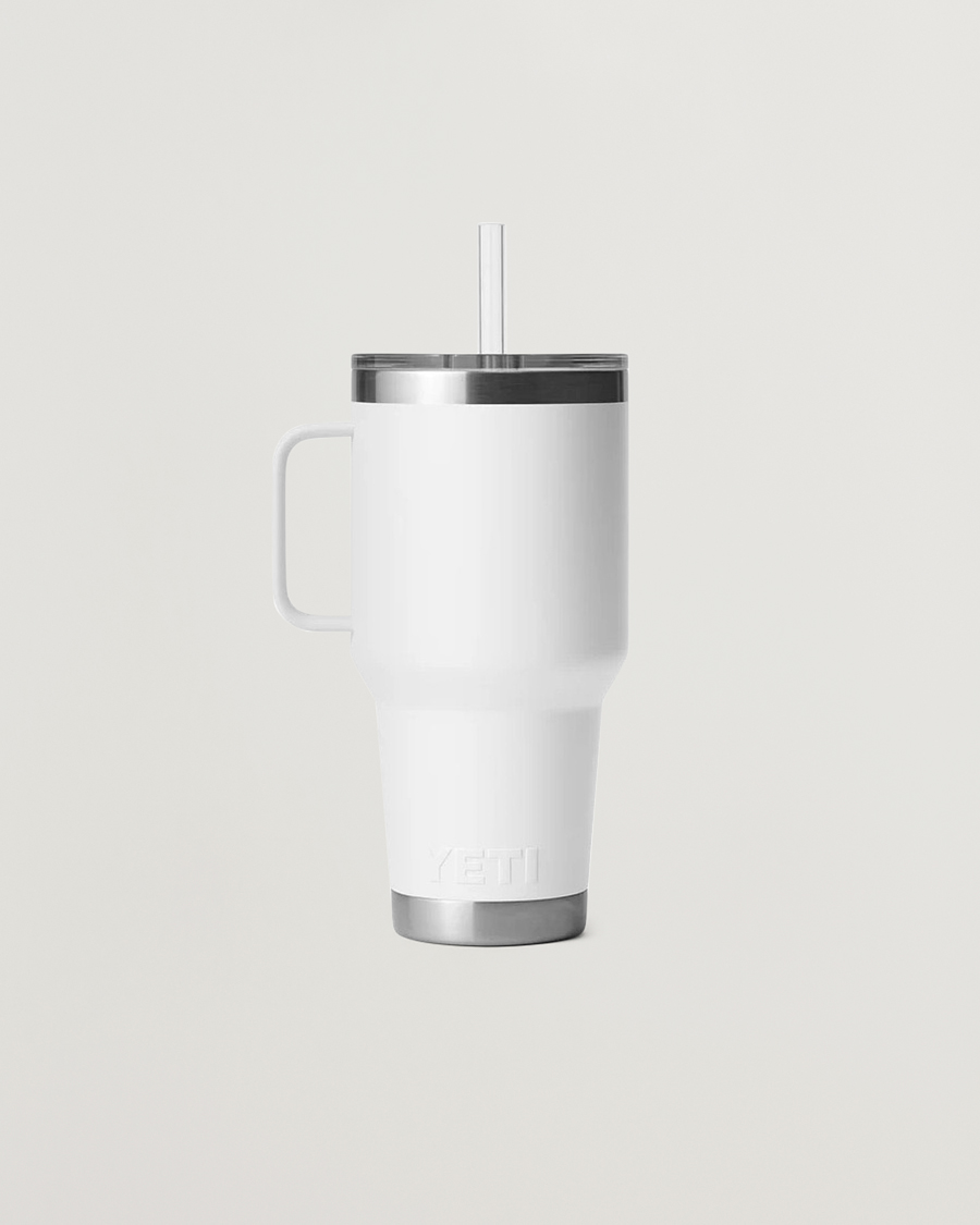 Mies | Outdoor living | YETI | Rambler 35 Oz Straw Mug White