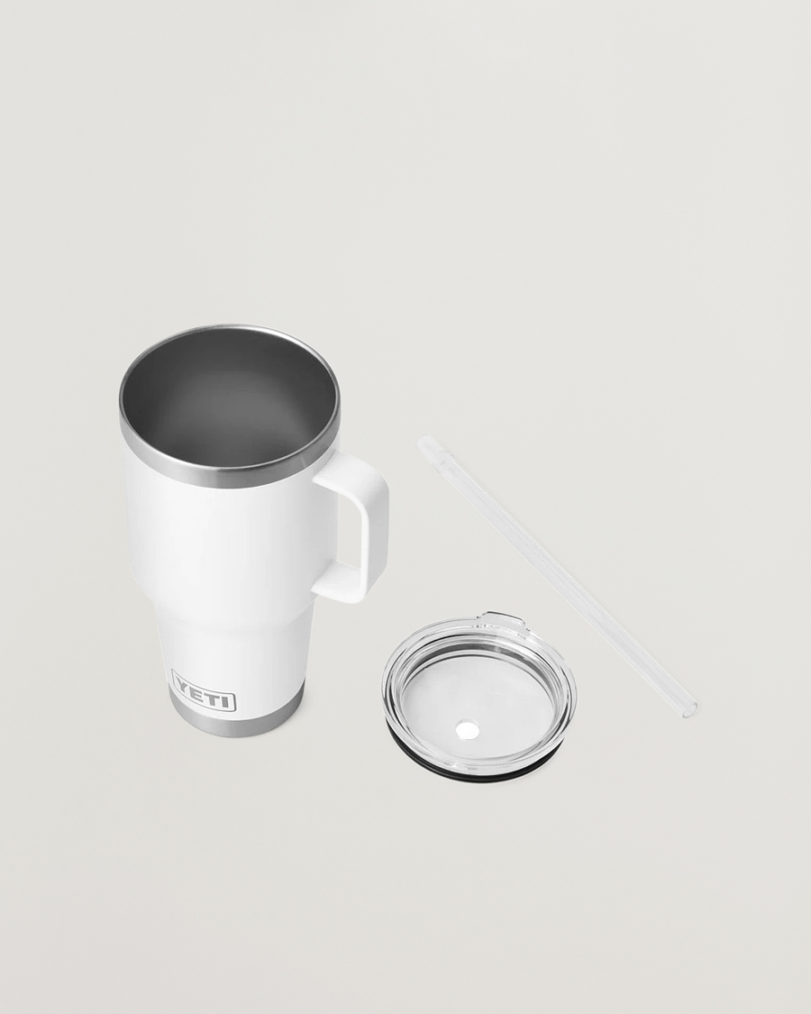 Mies | Outdoor living | YETI | Rambler 35 Oz Straw Mug White