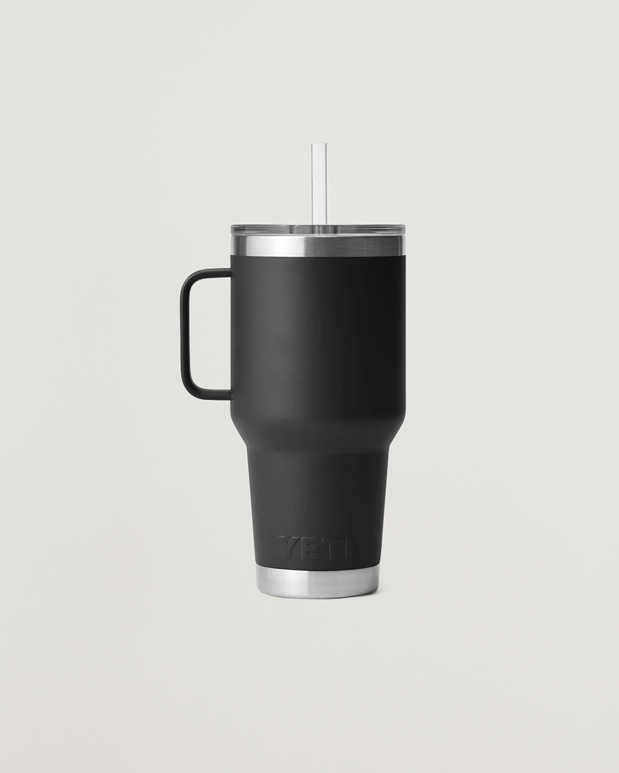 Mies | Outdoor living | YETI | Rambler 35 Oz Straw Mug Black