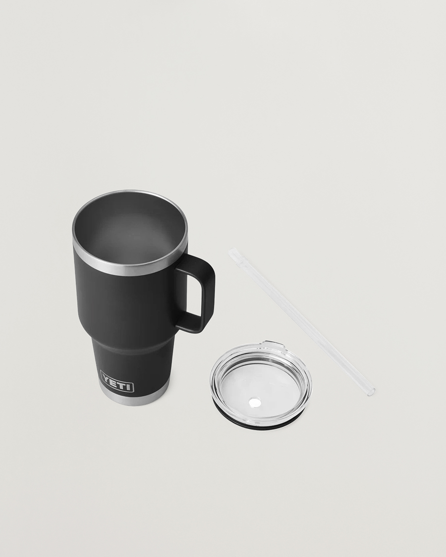 Mies | Outdoor living | YETI | Rambler 35 Oz Straw Mug Black