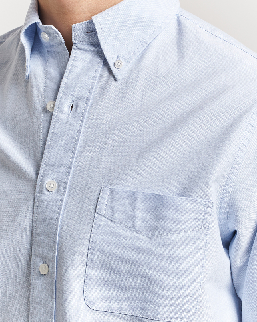Mies | Kauluspaidat | Filippa K | Slim Oxford Shirt Light Blue