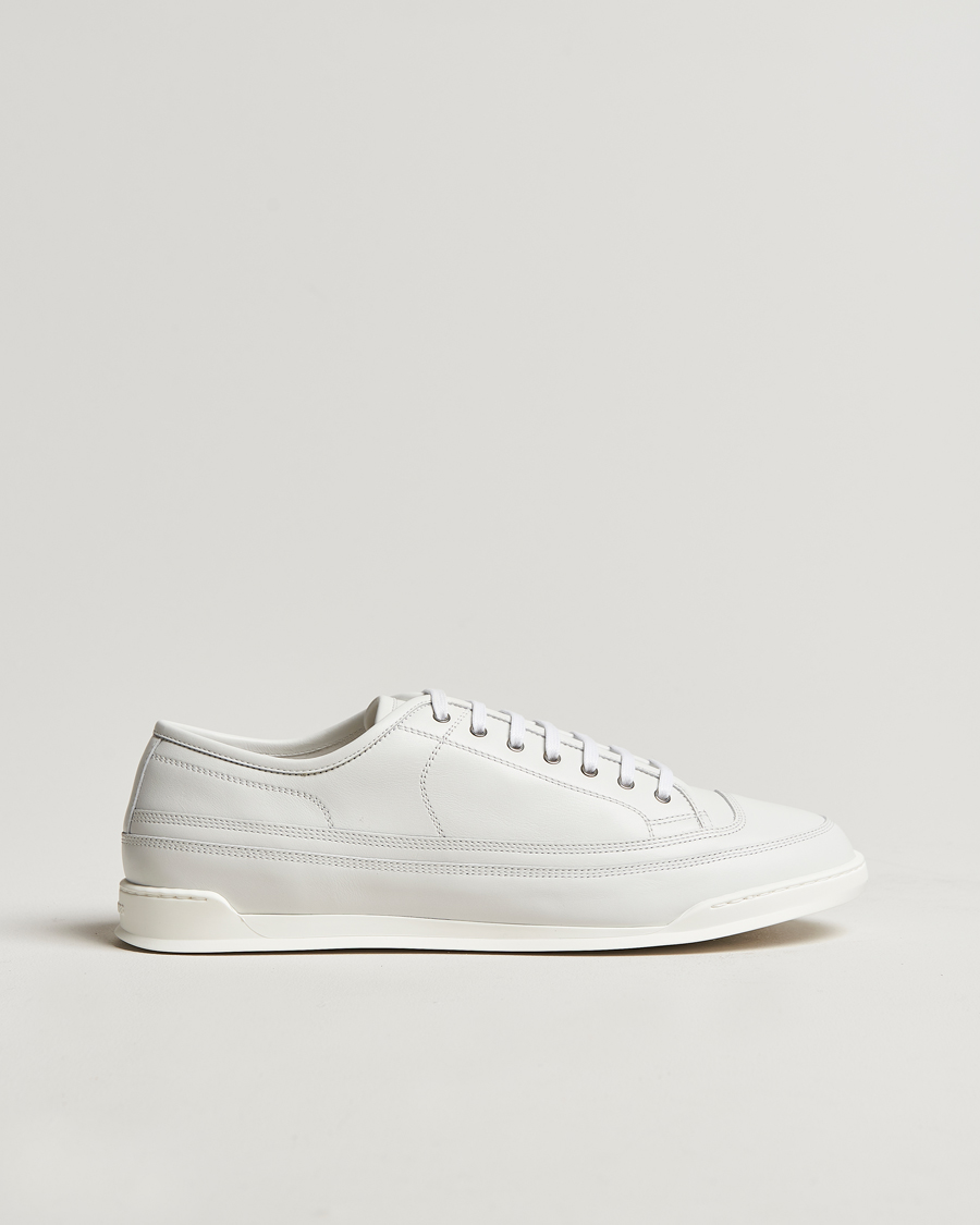Mies | John Lobb Court Low Sneakers White | John Lobb | Court Low Sneakers White