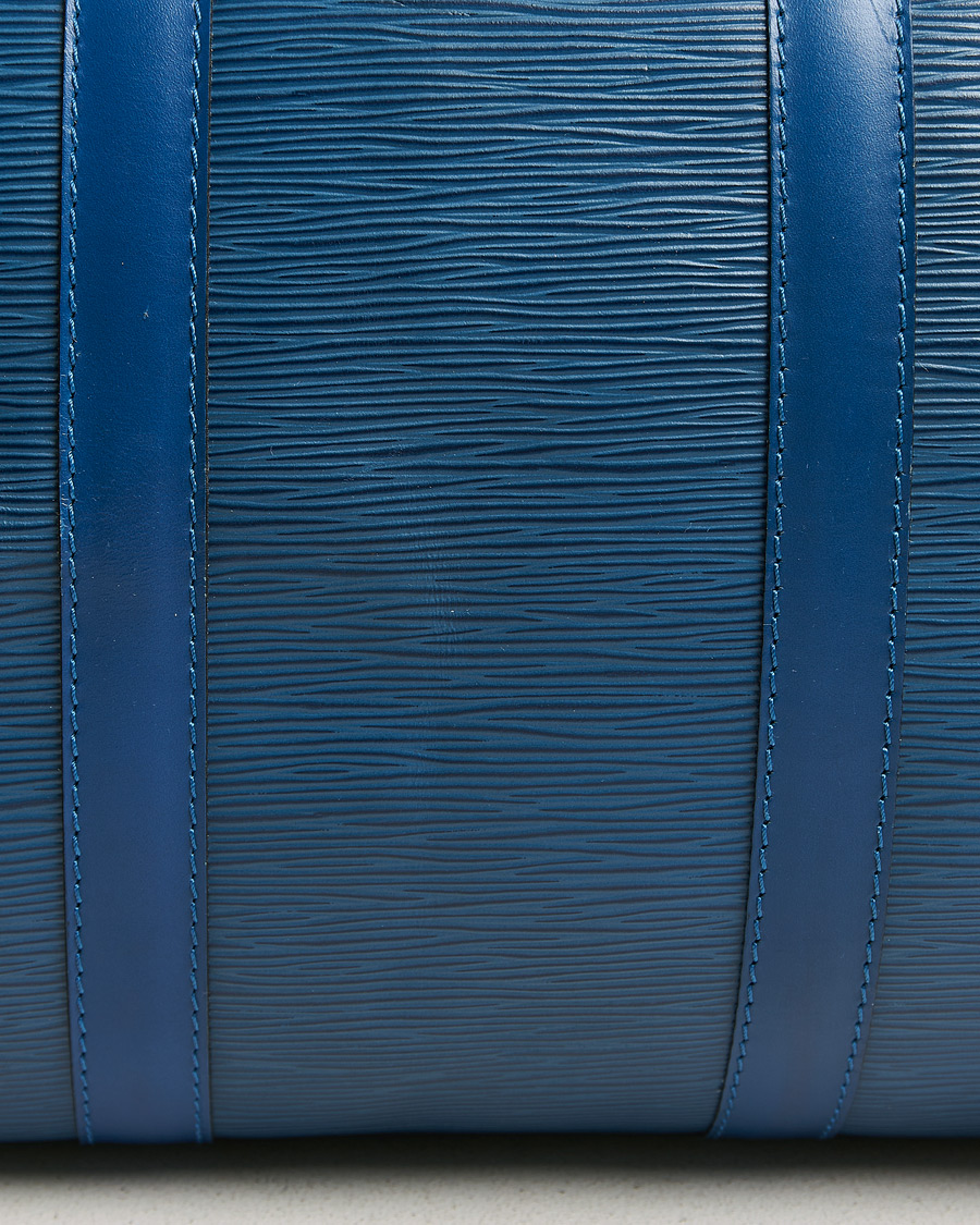 Mies | Louis Vuitton Pre-Owned Keepall 45 Epi Leather Bag Blue | Louis Vuitton Pre-Owned | Keepall 45 Epi Leather Bag Blue