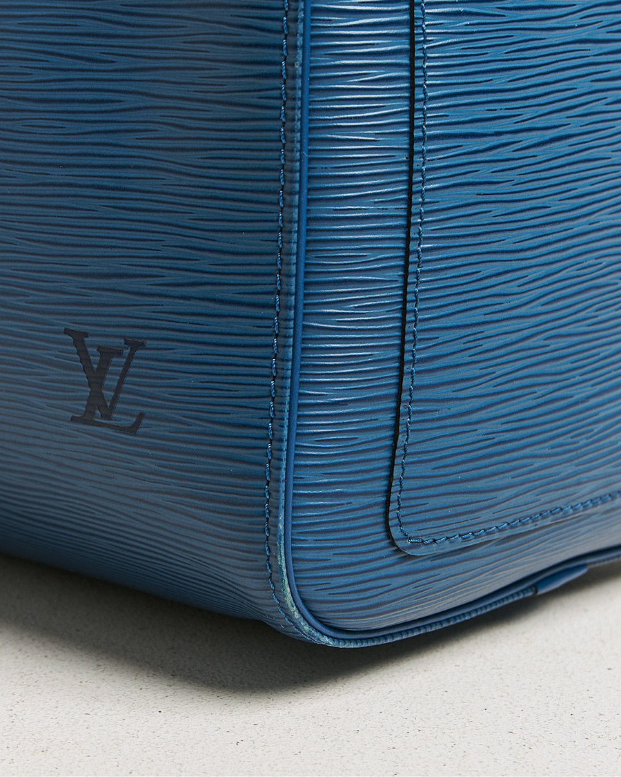 Mies | Louis Vuitton Pre-Owned Keepall 45 Epi Leather Bag Blue | Louis Vuitton Pre-Owned | Keepall 45 Epi Leather Bag Blue