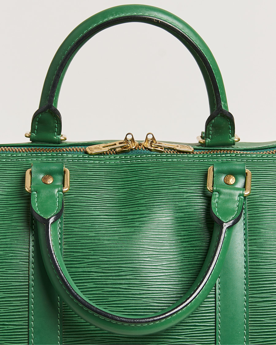 Mies | Louis Vuitton Pre-Owned Keepall 50 Epi Leather Bag Green | Louis Vuitton Pre-Owned | Keepall 50 Epi Leather Bag Green
