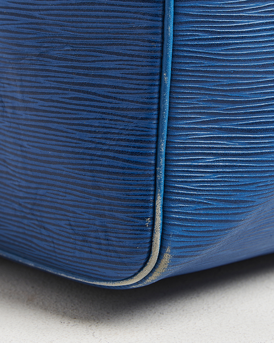 Mies | Louis Vuitton Pre-Owned Keepall 55 EPI Leather Bag Blue | Louis Vuitton Pre-Owned | Keepall 55 EPI Leather Bag Blue