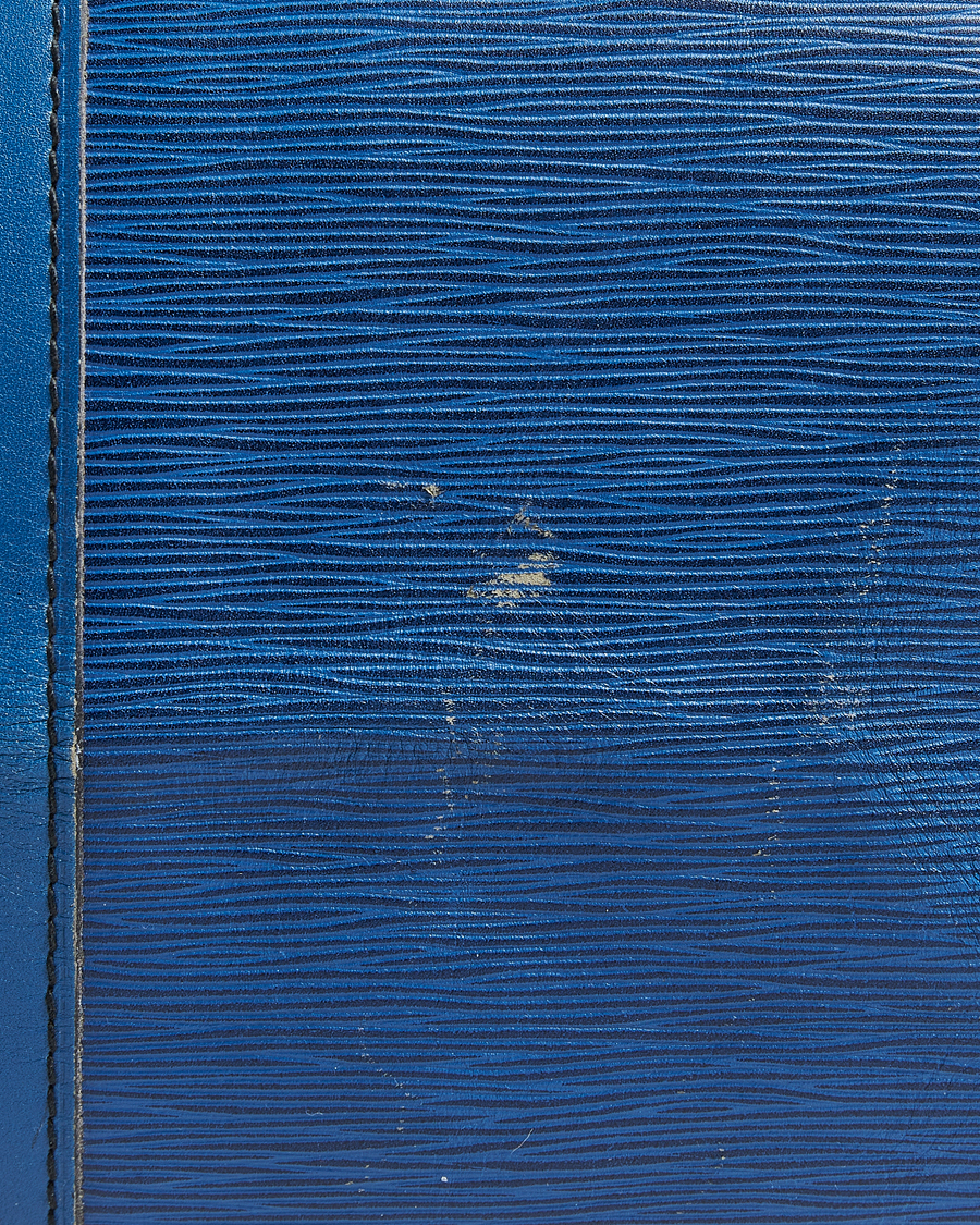 Mies | Louis Vuitton Pre-Owned Keepall 55 EPI Leather Bag Blue | Louis Vuitton Pre-Owned | Keepall 55 EPI Leather Bag Blue