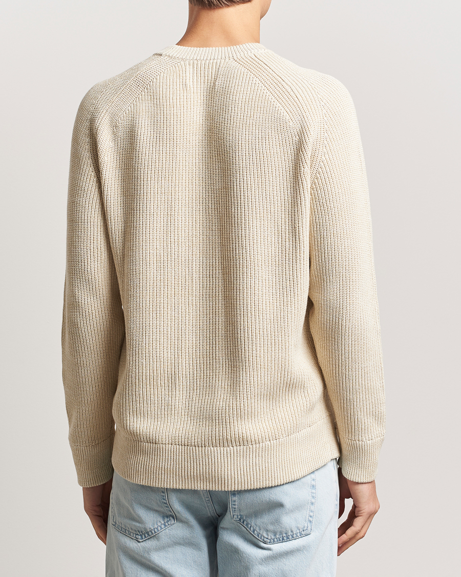 Mies | Puserot | NN07 | Jacobo Cotton Knitted Sweater Ivory