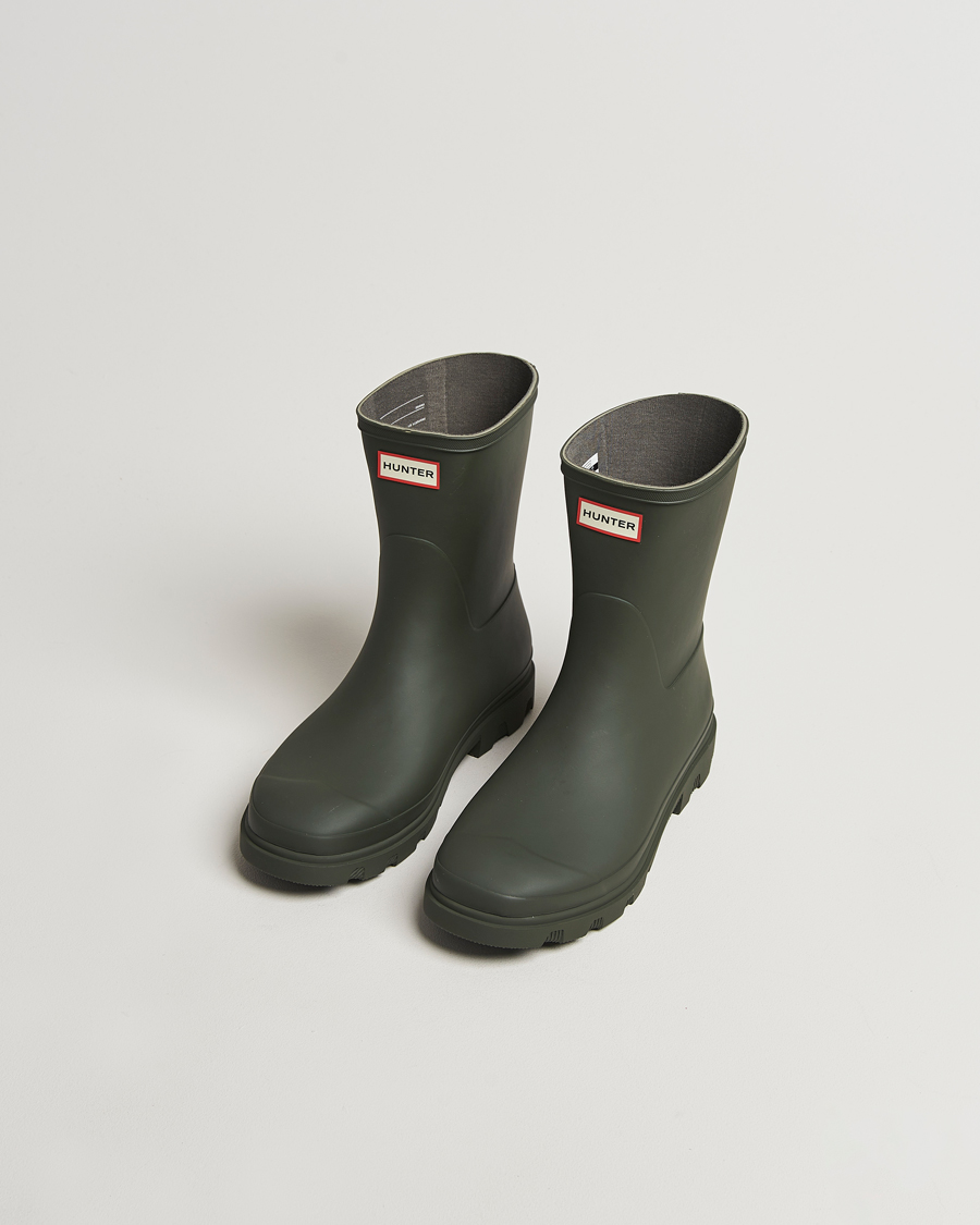 Mies | Kalossit & Kumisaappaat | Hunter Boots | Downpour Short Boot Dark Olive