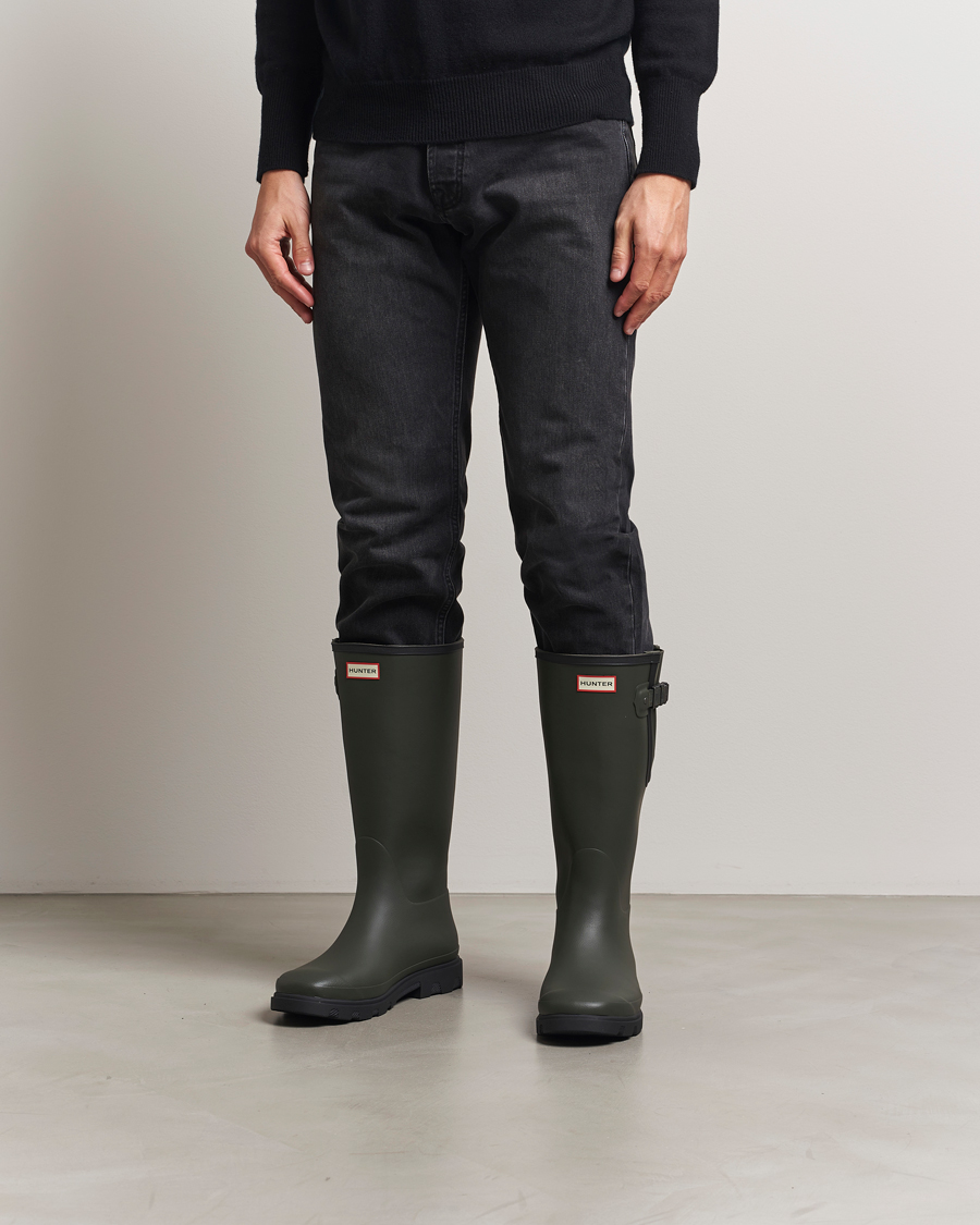Mies | Kalossit & Kumisaappaat | Hunter Boots | Downpour Adjustable Boot Dark Olive