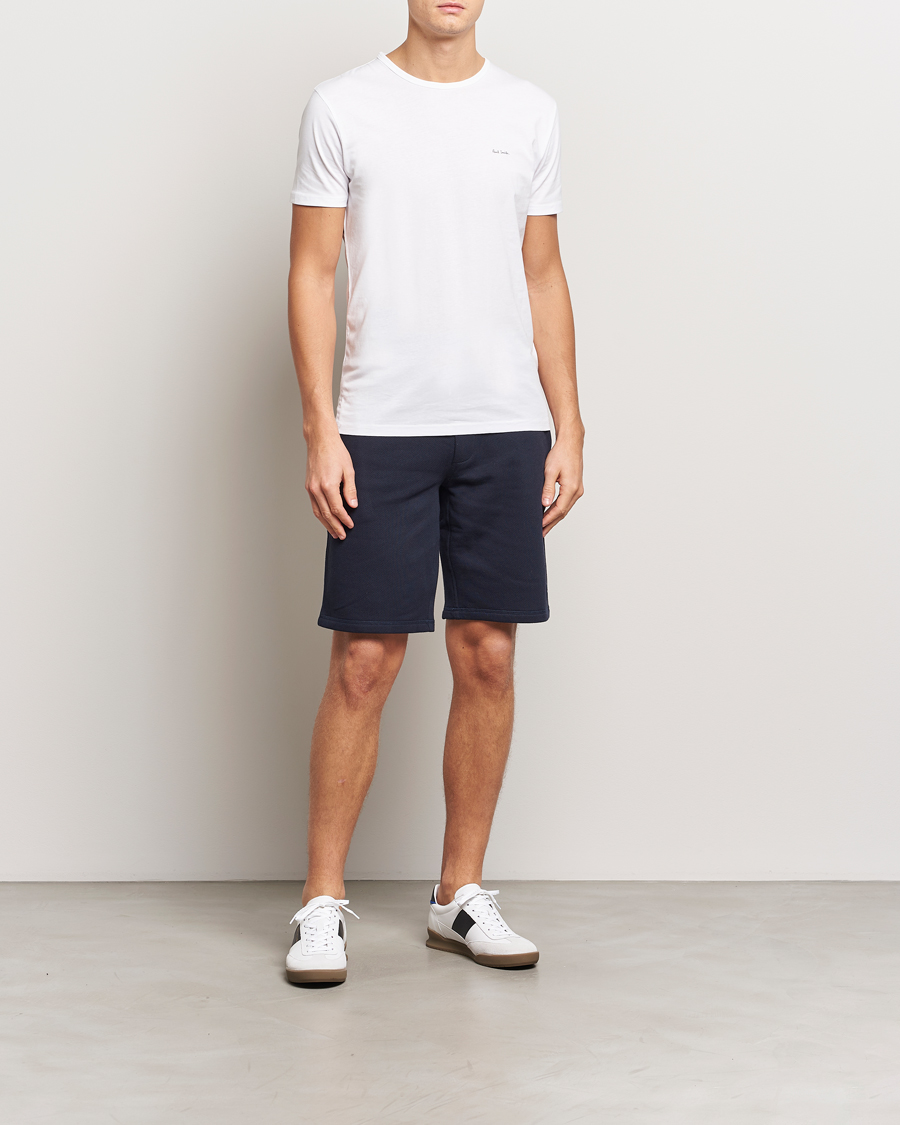 Mies | T-paidat | Paul Smith | 3-Pack Crew Neck T-Shirt White
