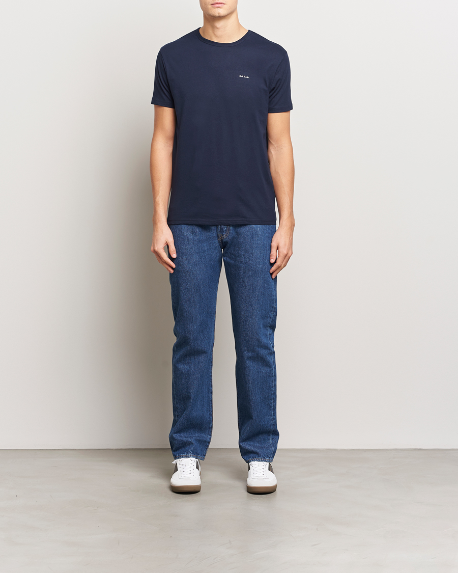 Mies | T-paidat | Paul Smith | 3-Pack Crew Neck T-Shirt Navy