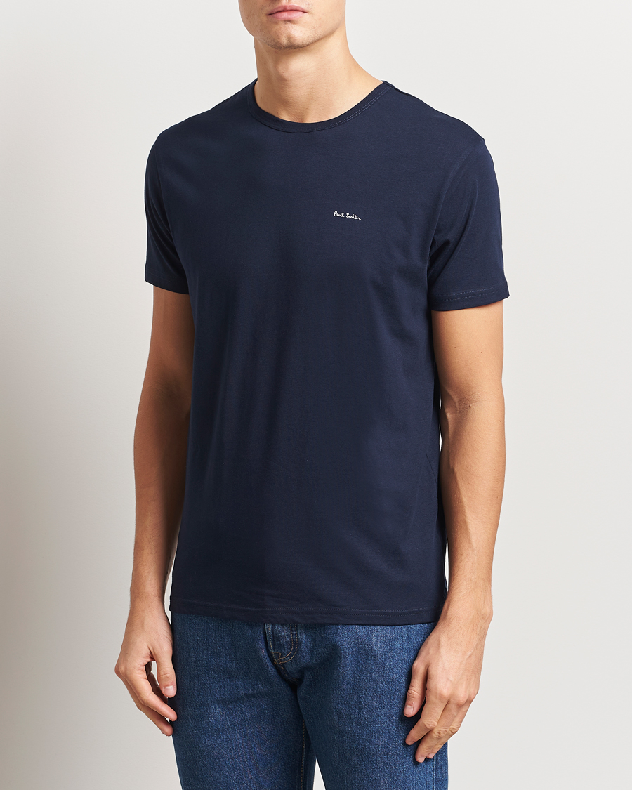 Mies | T-paidat | Paul Smith | 3-Pack Crew Neck T-Shirt Navy