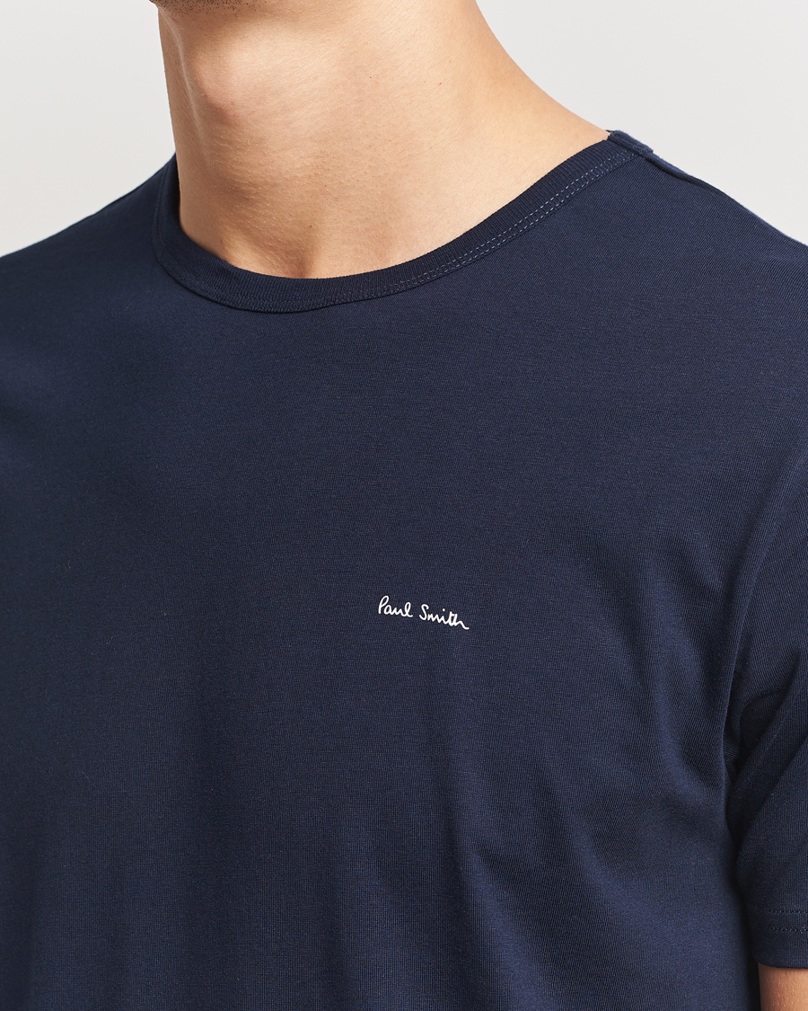 Mies | T-paidat | Paul Smith | 3-Pack Crew Neck T-Shirt Navy